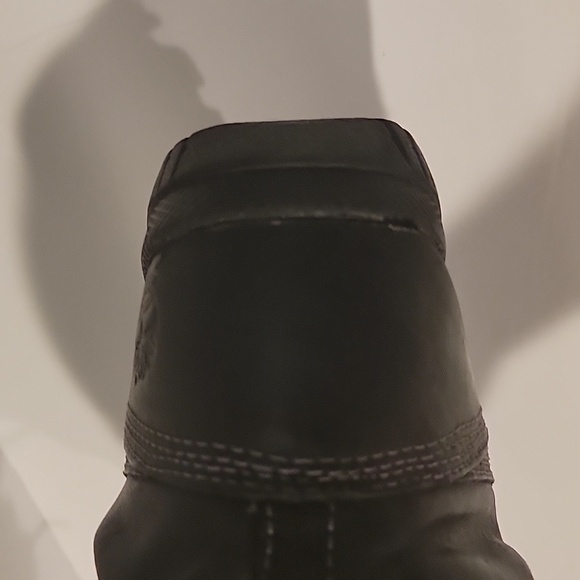 Timberland Snow Boot size 7 uk 5 eur 38 black tall sherpa lining black - Picture 7 of 9